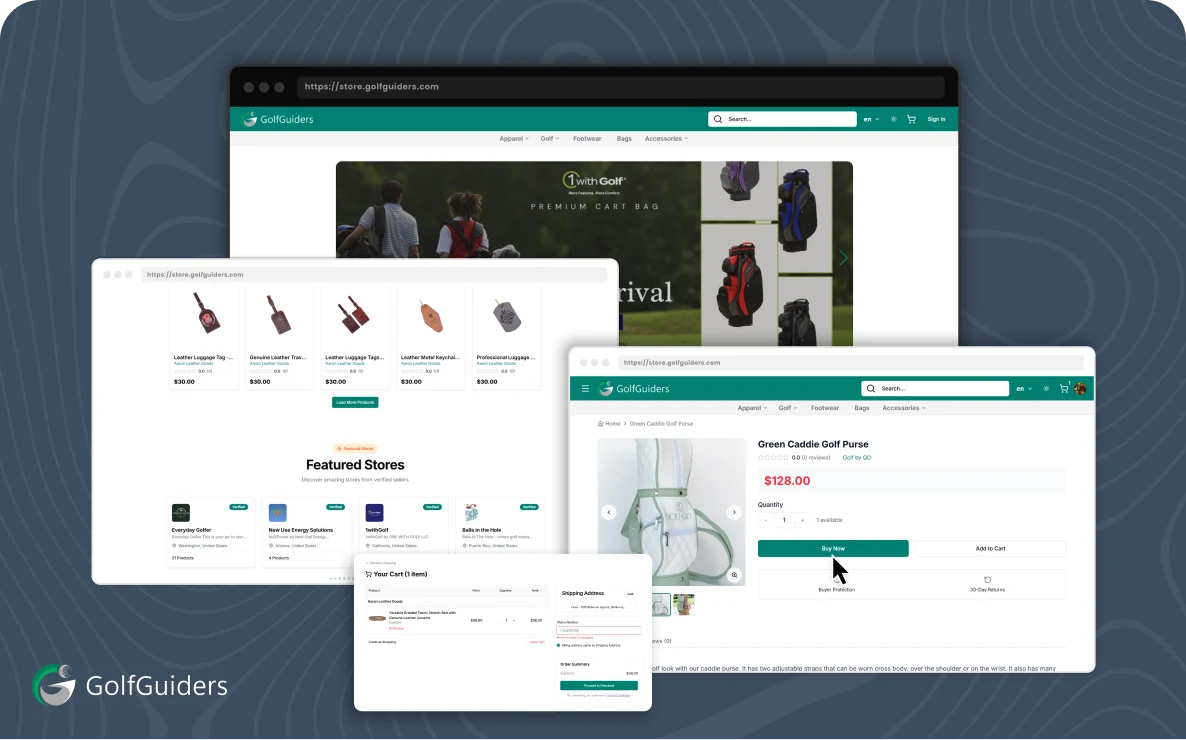 GolfGuiders Store screenshot