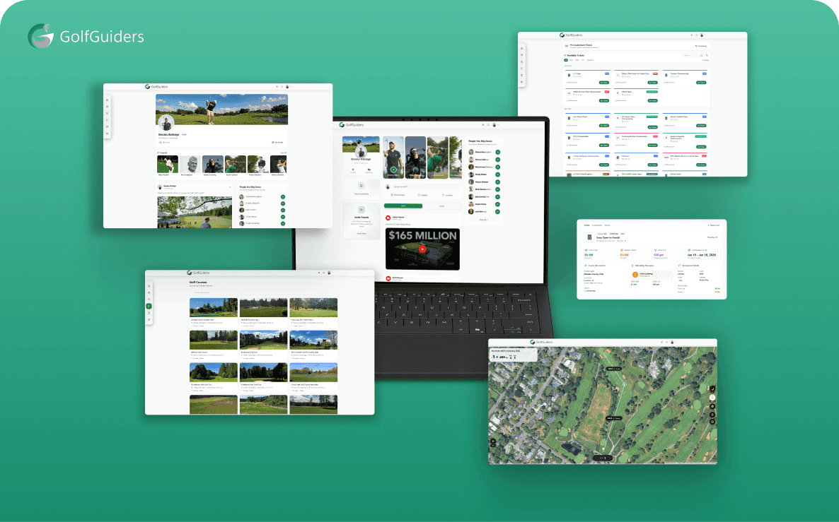 GolfGuiders Web Platform