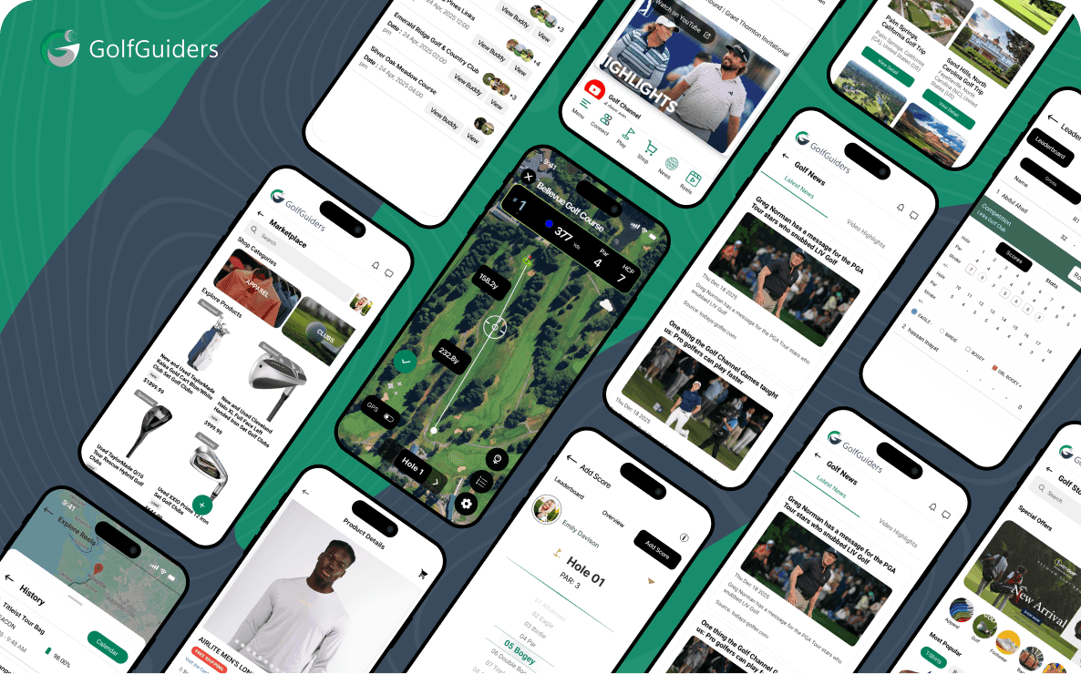 GolfGuiders Mobile App