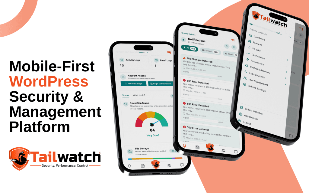 WP Tailwatch Mobile App